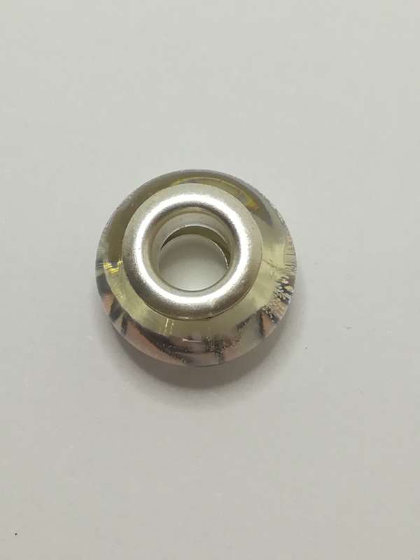 Bead Fitting Pandora Murano-Type Art Stripe