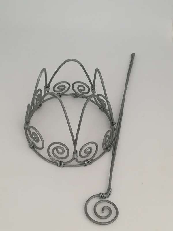 Hair Bun Cage - Medium Bun Cage - Design 10