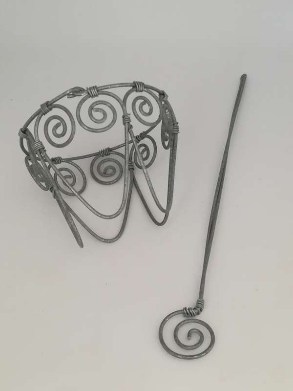 Hair Bun Cage - Medium Bun Cage - Design 10