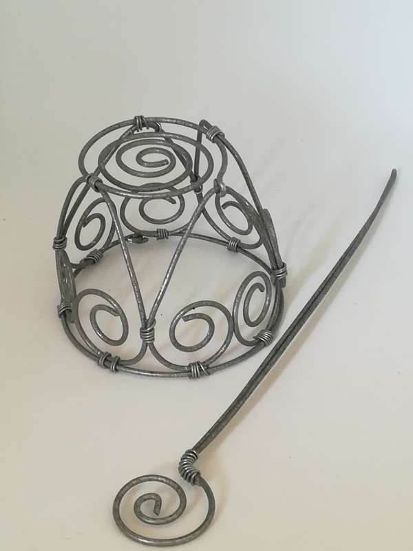 Hair Bun Cage - Medium Bun Cage - Design 20