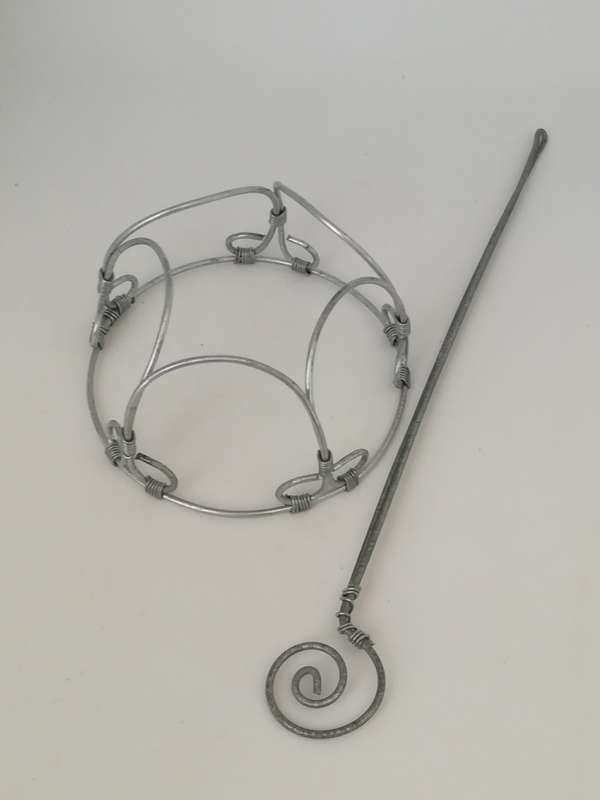 Hair Bun Cage - Medium Bun Cage - Design 21