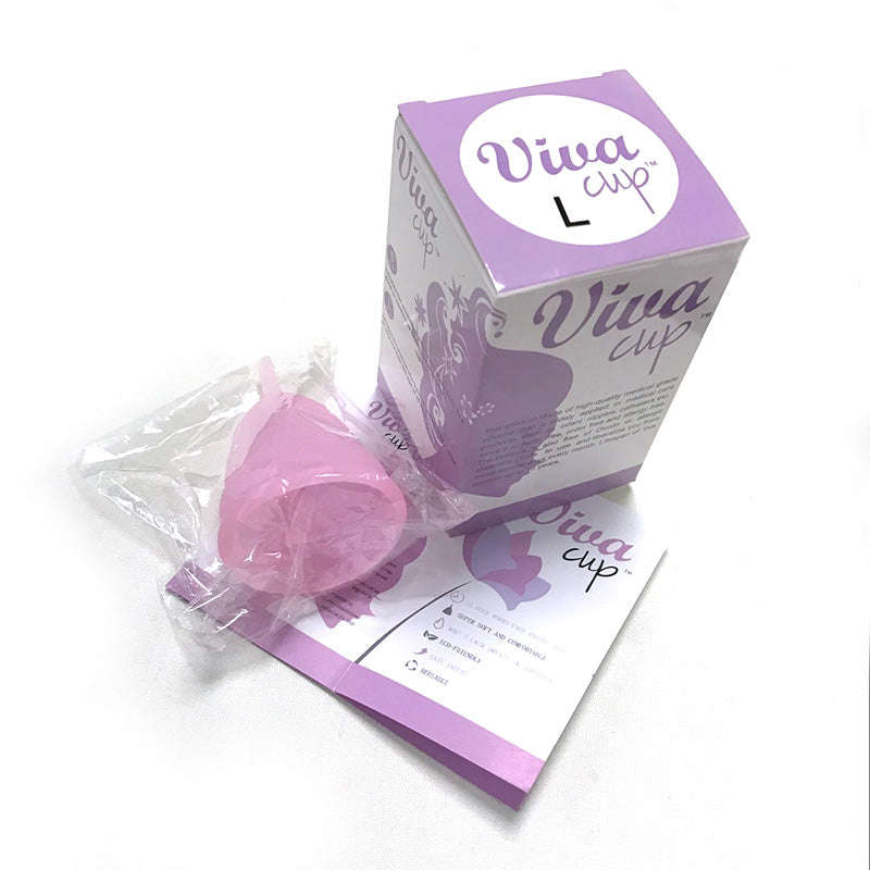 Medical Grade Silicone Menstrual Cup for Women Feminine Hygiene Product (Large)