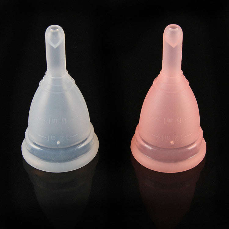 Medical Grade Silicone Menstrual Cup for Women Drain Valve (Large)