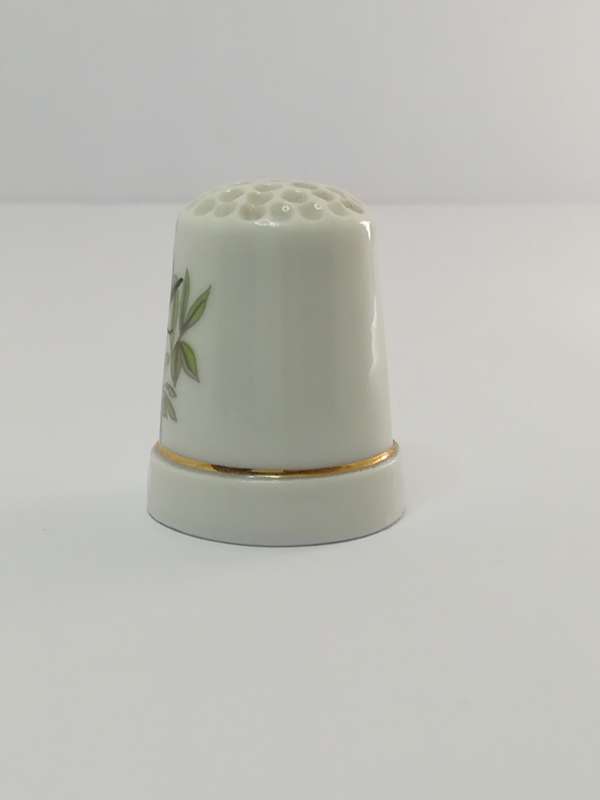 Thimble Porcelain with Butterfly (suitable for Printer's Tray)