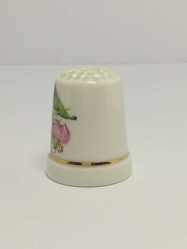 Thimble Porcelain with Bird (suitable for Printer's Tray)