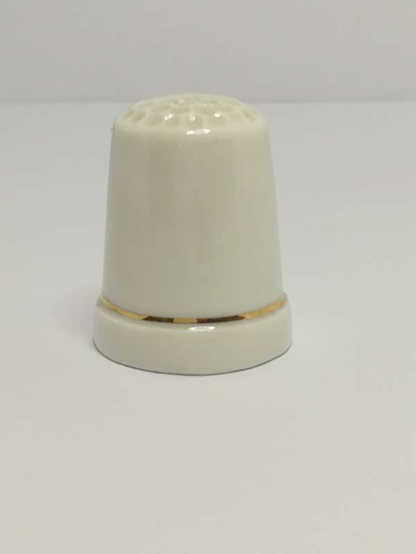 Thimble Porcelain with Bird (suitable for Printer's Tray)