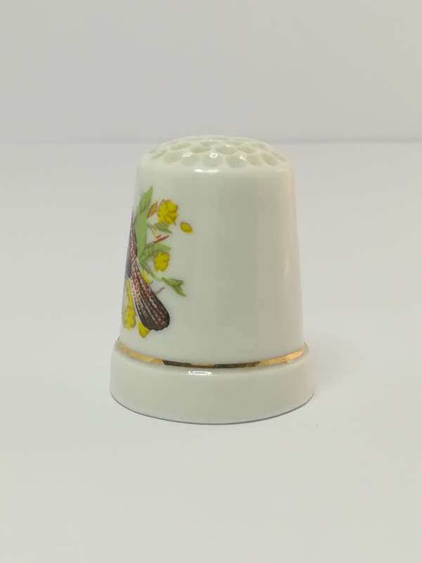 Thimble Porcelain with Bird (suitable for Printer's Tray)