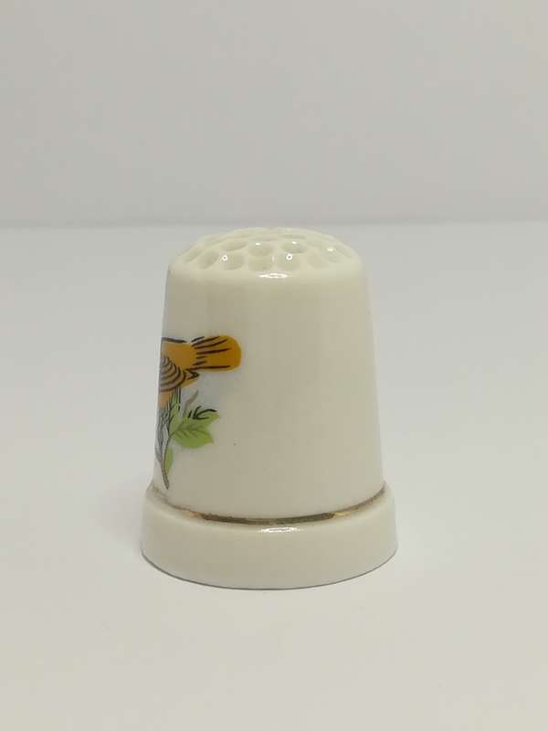 Thimble Porcelain with Bird (suitable for Printer's Tray)