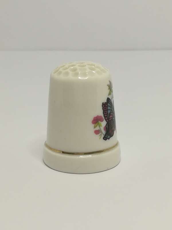Thimble Porcelain with Butterfly (suitable for Printer's Tray)