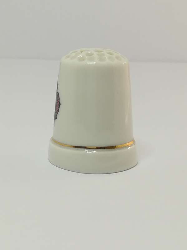 Thimble Porcelain with Butterfly (suitable for Printer's Tray)