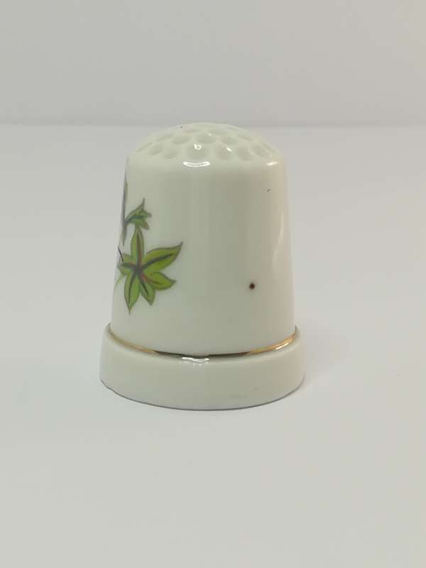 Thimble Porcelain with Butterfly (suitable for Printer's Tray)