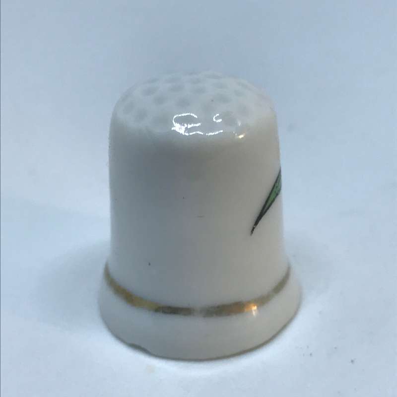 Thimble Porcelain (Tulips)
