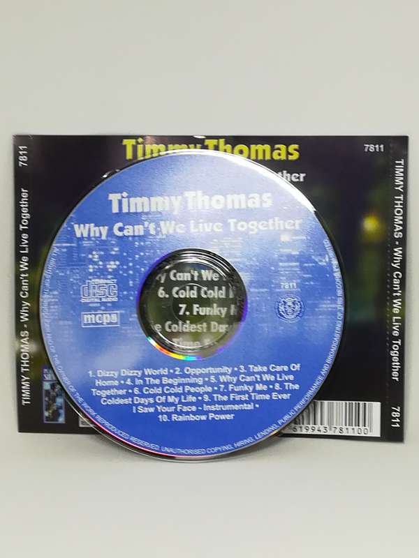 Timmy Thomas - Why Can't We Live Together (CD)
