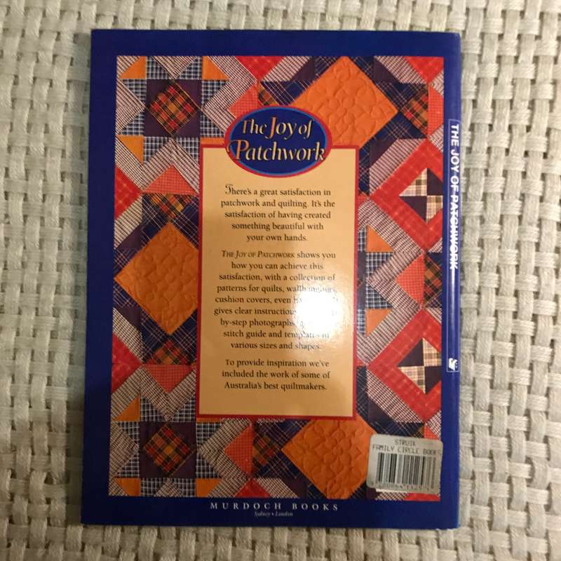 The Joy of Patchwork: A Treasury of Patterns and Projects (Better Homes and Gardens)