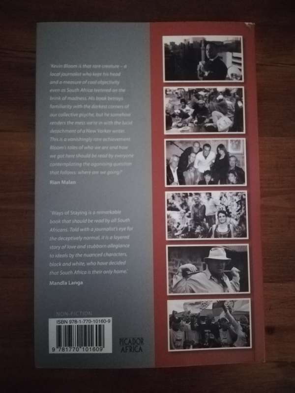 Ways of Staying (Kevin Bloom)
