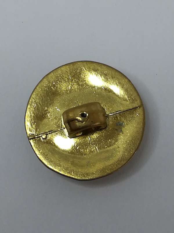 Round Shank Button ('Gold' Platted Design)