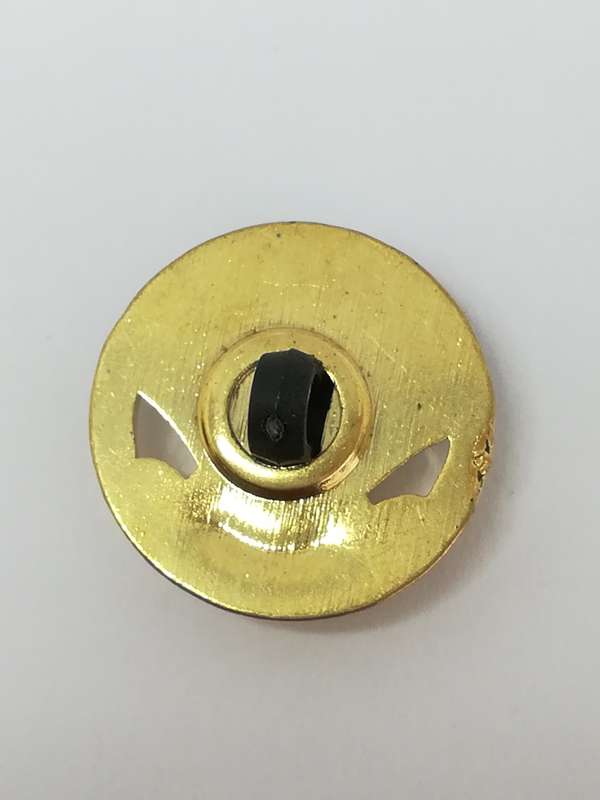 Round Shank Button ('Gold' or Purple Design)