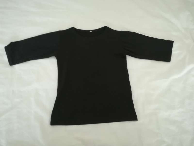 Shirt Black Long-Sleeved (Girl)