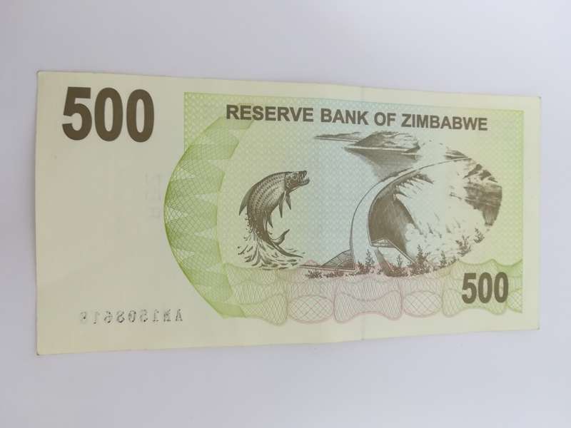 500 Zimbabwean Dollar Bank Note