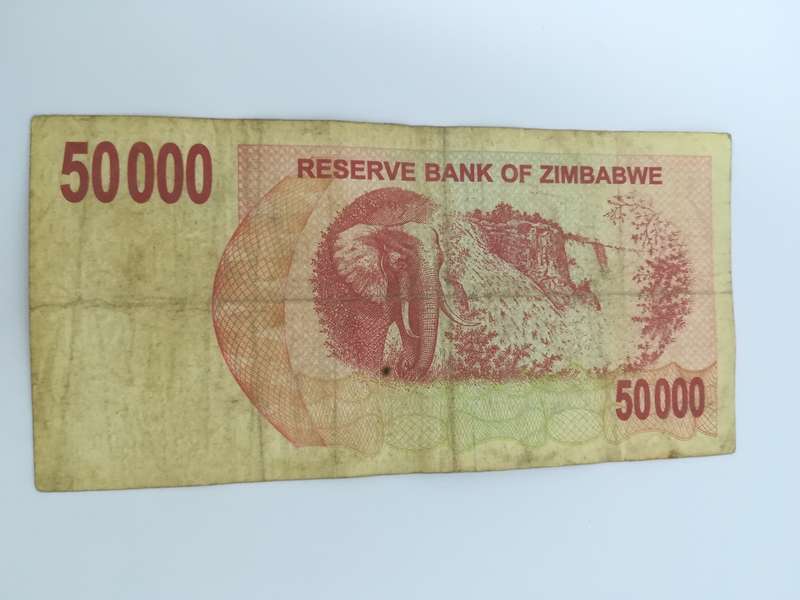 50 Thousand Zimbabwean Dollar Bank Note