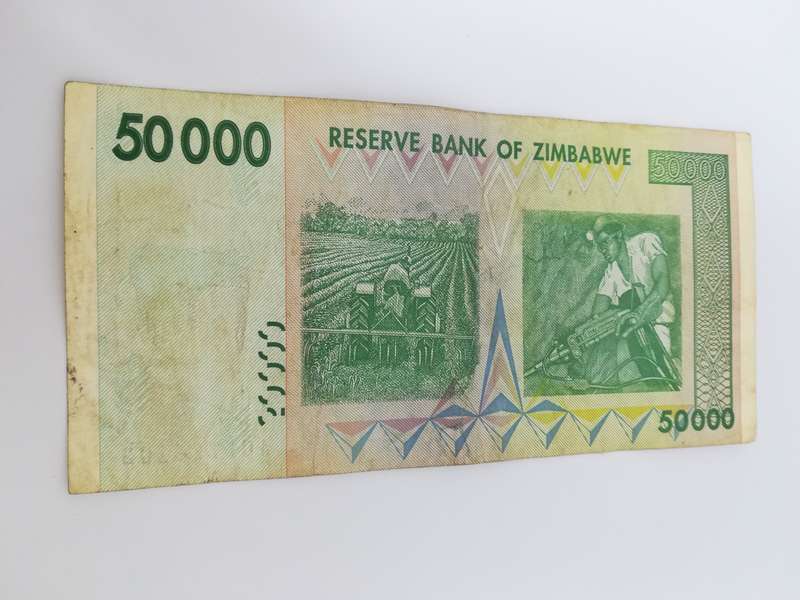 50 Thousand Zimbabwean Dollar Bank Note
