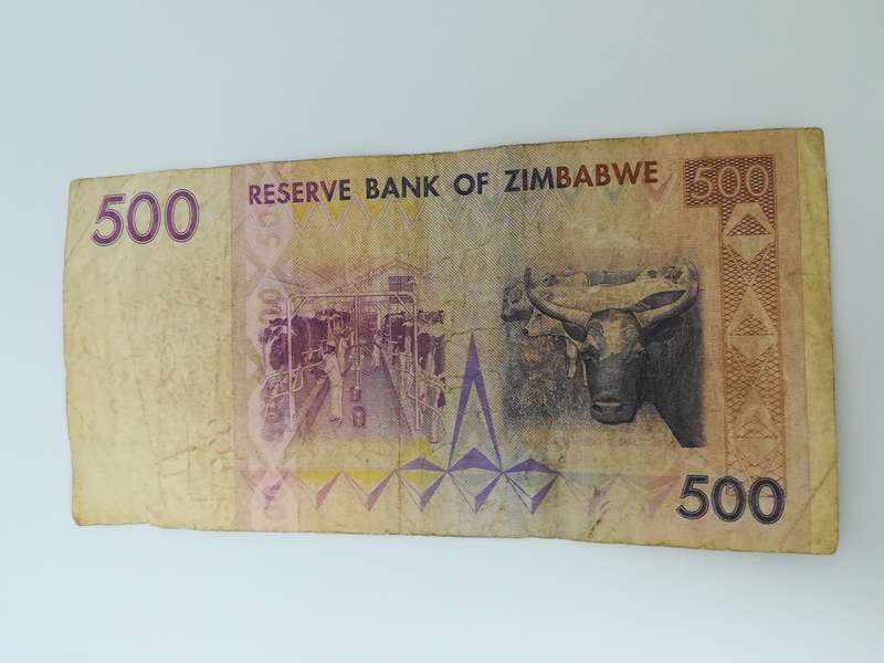 500 Zimbabwean Dollar Bank Note