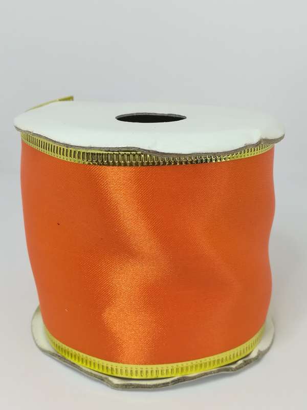 Ribbon (Orange with 'Gold' Trim)
