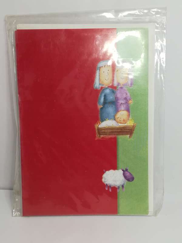 Greeting Card and Envelopes - Christmas - Style 4 - Afrikaans (5 Cards)