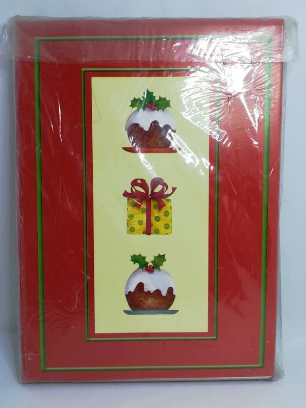 Greeting Card and Envelopes - Christmas - Style 39 - Afrikaans (15 Cards)