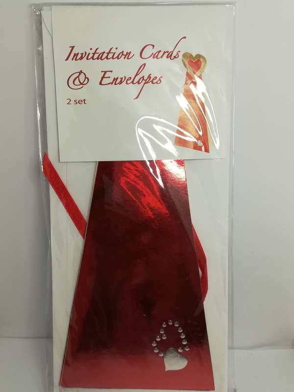 Christmas Invitation Cards and Envelopes