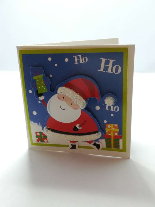 Christmas Greeting Card - 3-Dimensional Art Card - Style 22