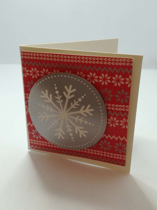Christmas Greeting Card - 3-Dimensional Art Card - Style 21