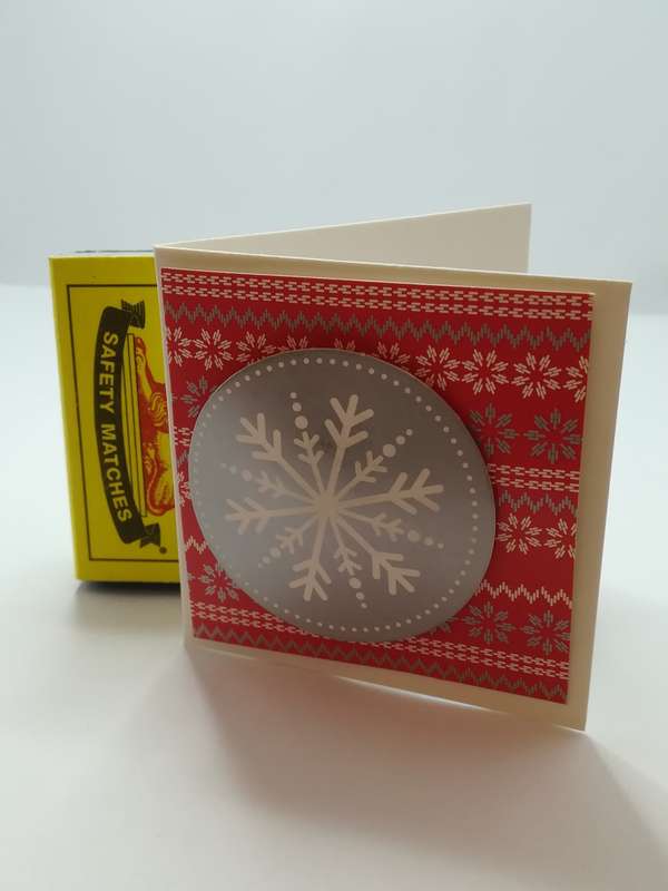 Christmas Greeting Card - 3-Dimensional Art Card - Style 21