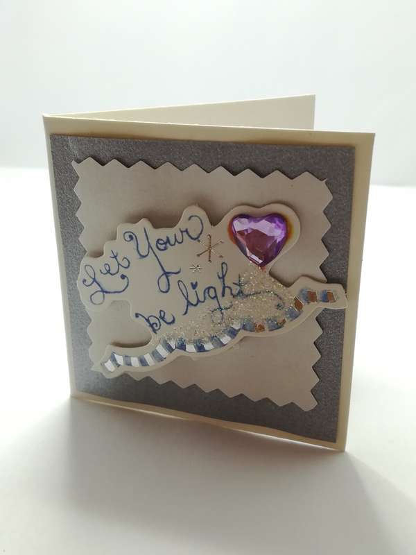 Christmas Greeting Card - 3-Dimensional Art Card - Style 02