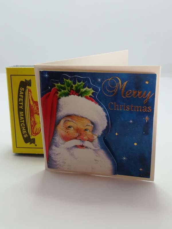 Christmas Greeting Card - 3-Dimensional Art Card - Style 25