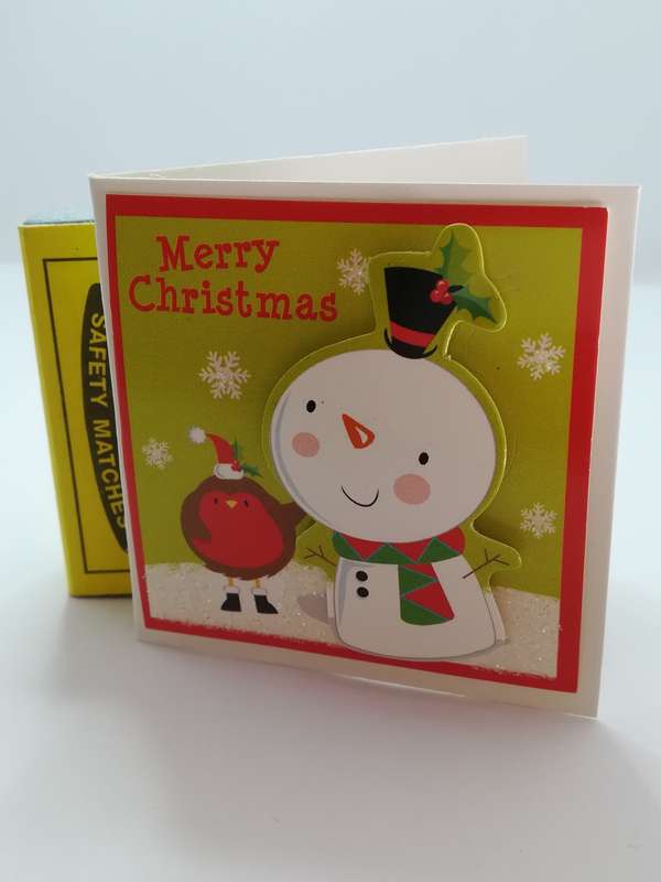 Christmas Greeting Card - 3-Dimensional Art Card - Style 14