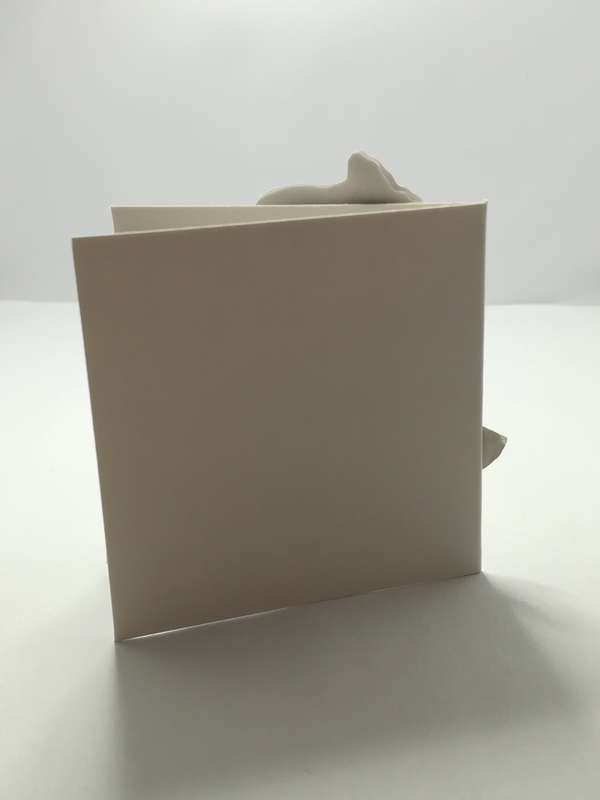 Christmas Greeting Card - 3-Dimensional Art Card - Style 07
