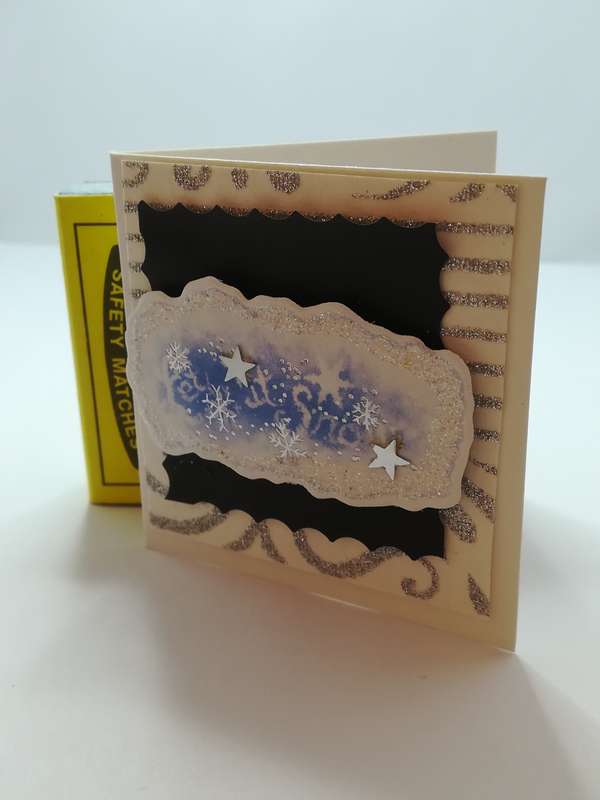 Christmas Greeting Card - 3-Dimensional Art Card - Style 06