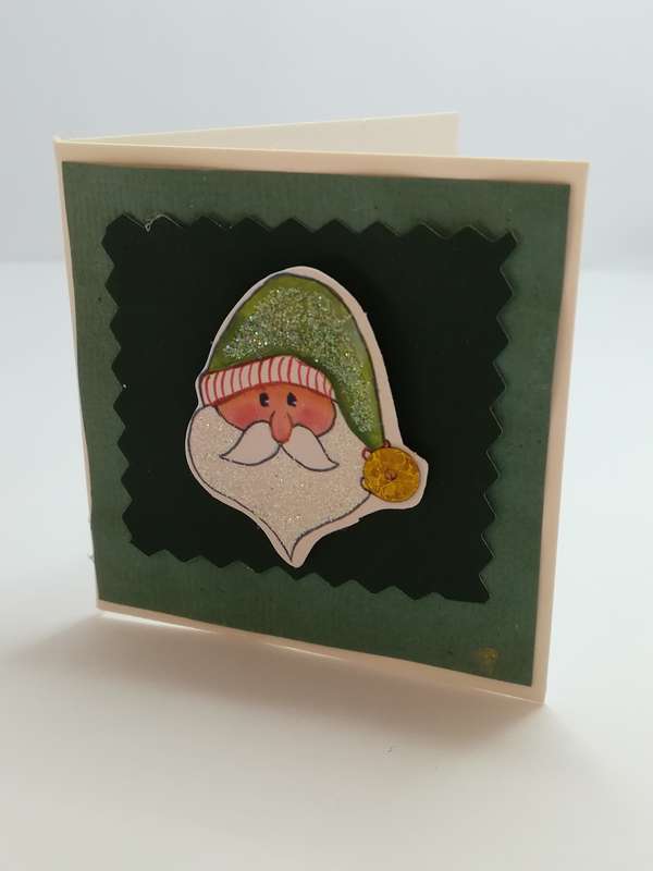 Christmas Greeting Card - 3-Dimensional Art Card - Style 05
