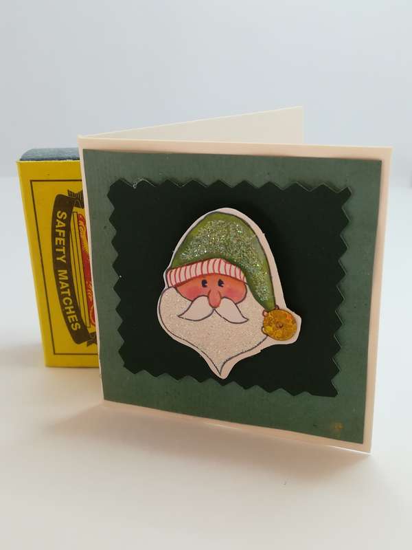Christmas Greeting Card - 3-Dimensional Art Card - Style 05