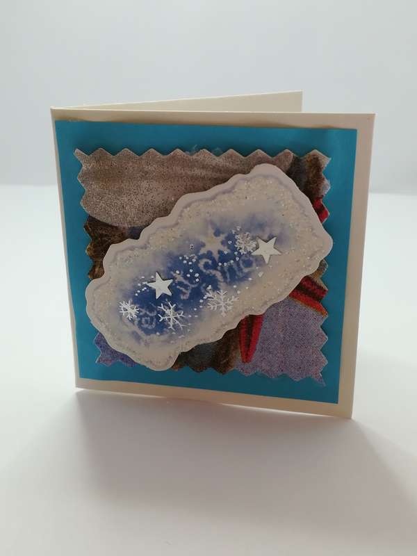 Christmas Greeting Card - 3-Dimensional Art Card - Style 09