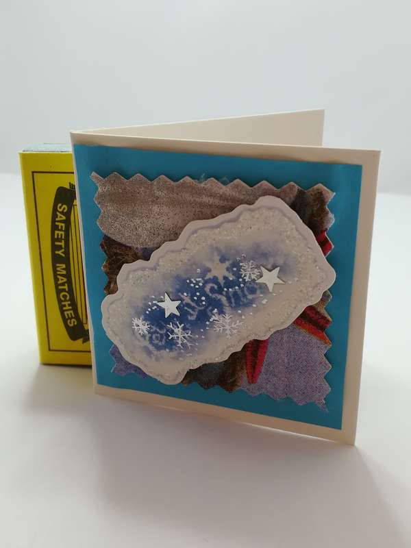 Christmas Greeting Card - 3-Dimensional Art Card - Style 09