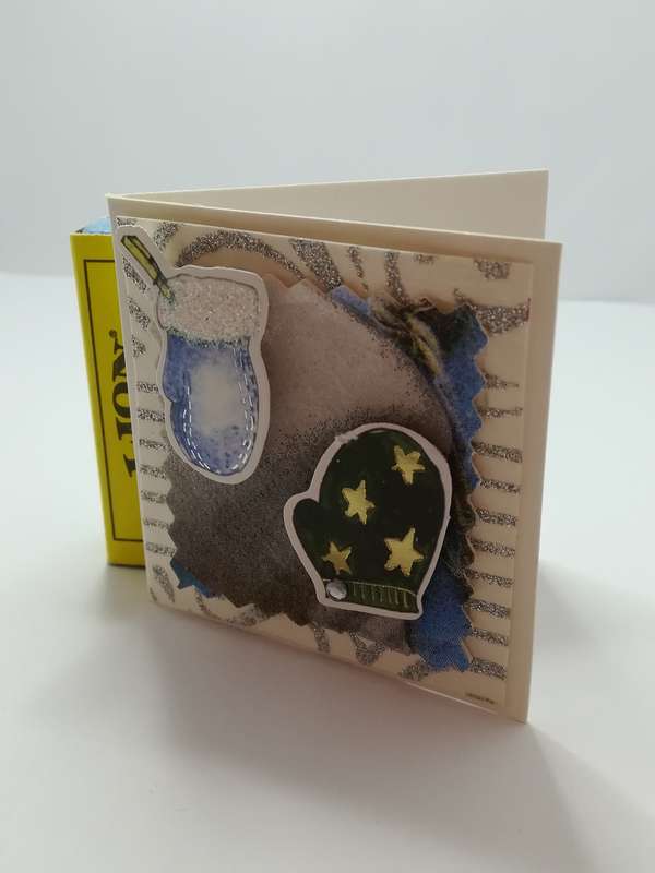 Christmas Greeting Card - 3-Dimensional Art Card - Style 10