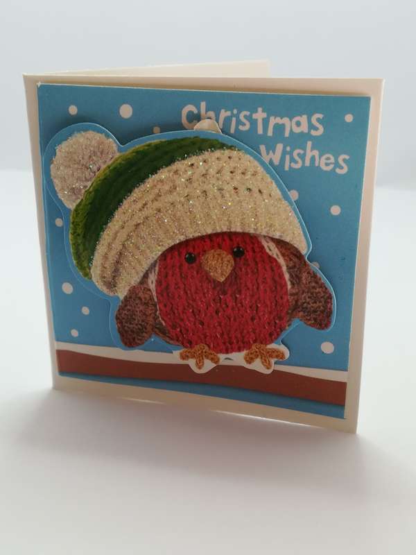 Christmas Greeting Card - 3-Dimensional Art Card - Style 11
