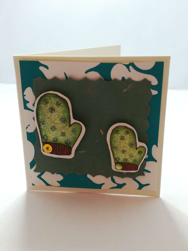 Christmas Greeting Card - 3-Dimensional Art Card - Style 03