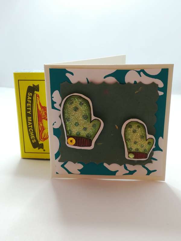 Christmas Greeting Card - 3-Dimensional Art Card - Style 03