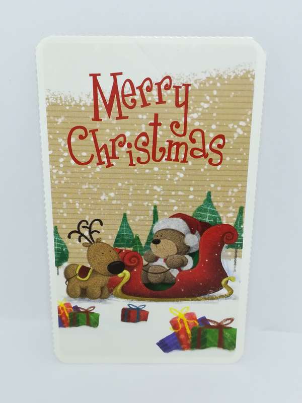 Christmas Card with Sticker (Various Designs)