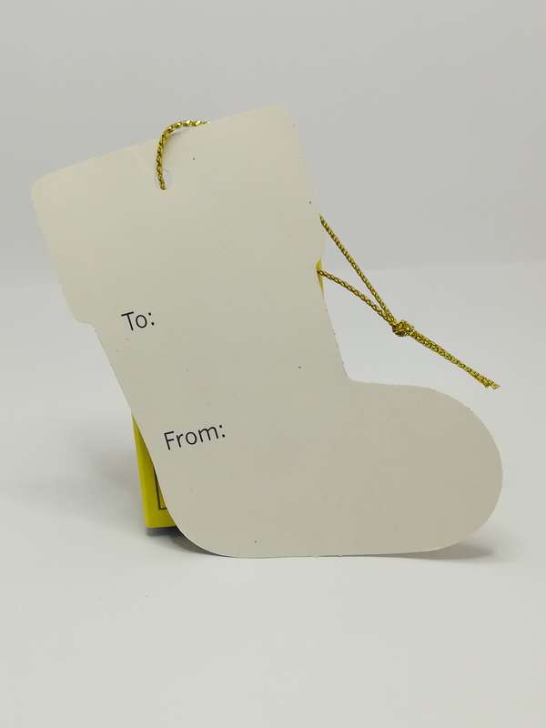 Christmas Greeting Tags - Gold Assorted Tags (2 items per pack)