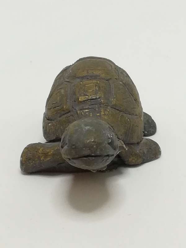Miniature Brown Clay Tortoise (Miniature, suitable for printer's tray)