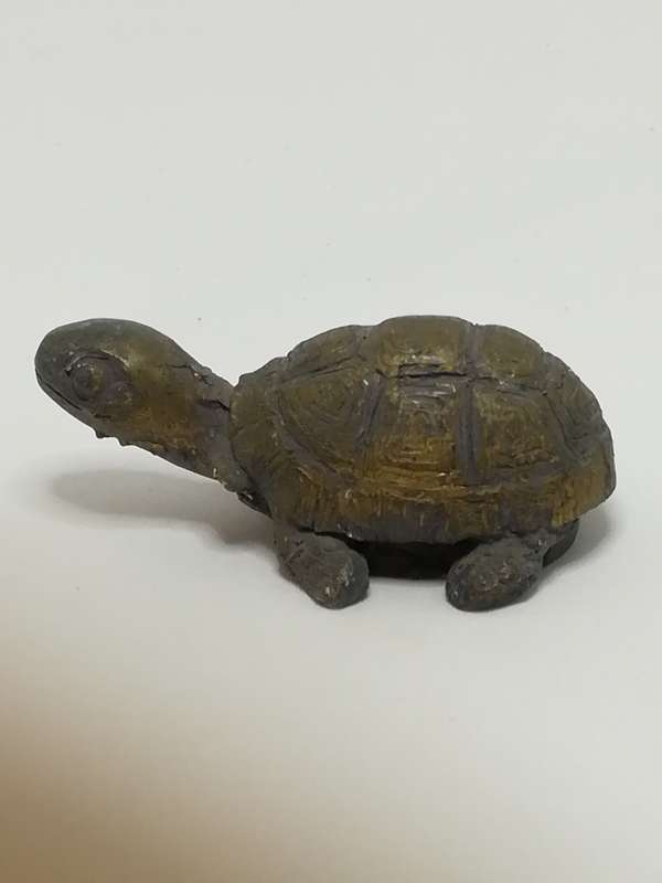 Miniature Brown Clay Tortoise (Miniature, suitable for printer's tray)